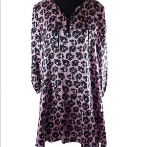 JUICY COUTURE SILK DESIGNER DRESS SZ M